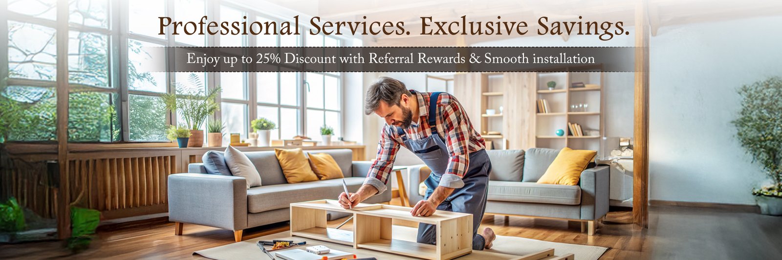 Professional Services. Exclusive Savings.