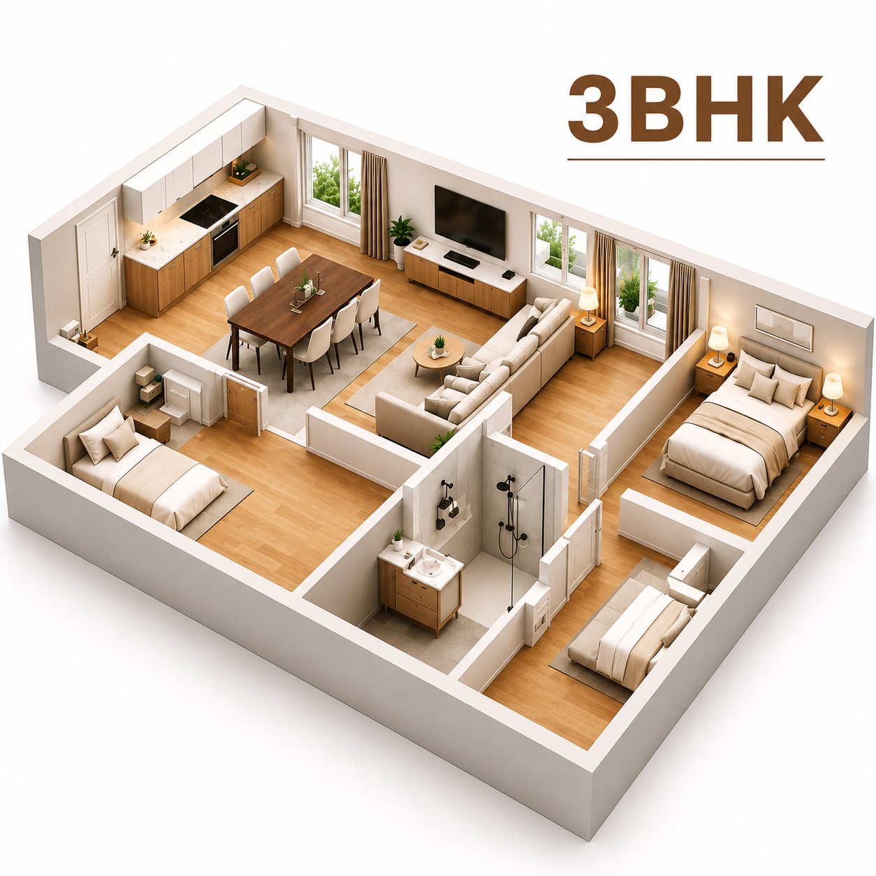 3 BHK