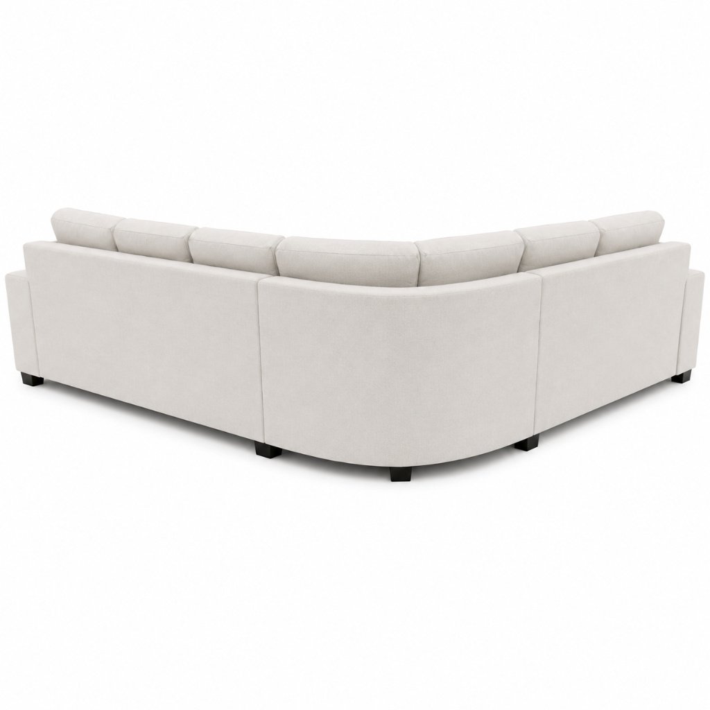 Luna Curved Chaise Lounge Sofa - image 3