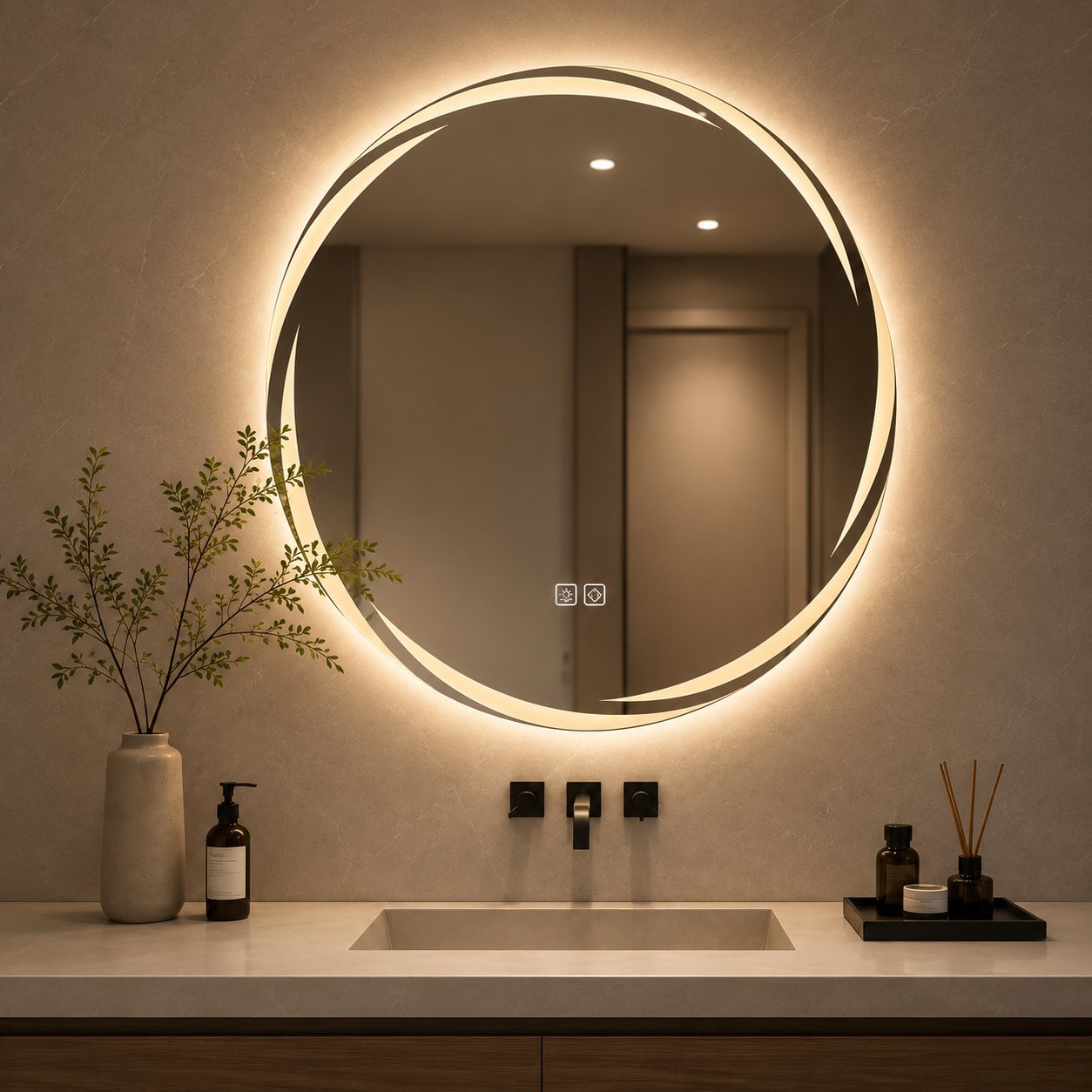 LED Touch Sensor Mirror - image 2