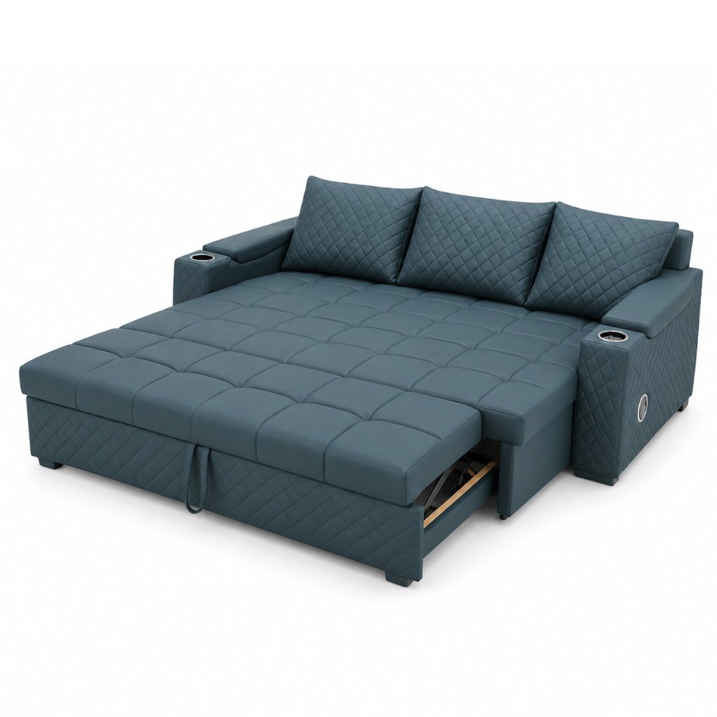 Convertible Sleeper Sofa Bed - image 2