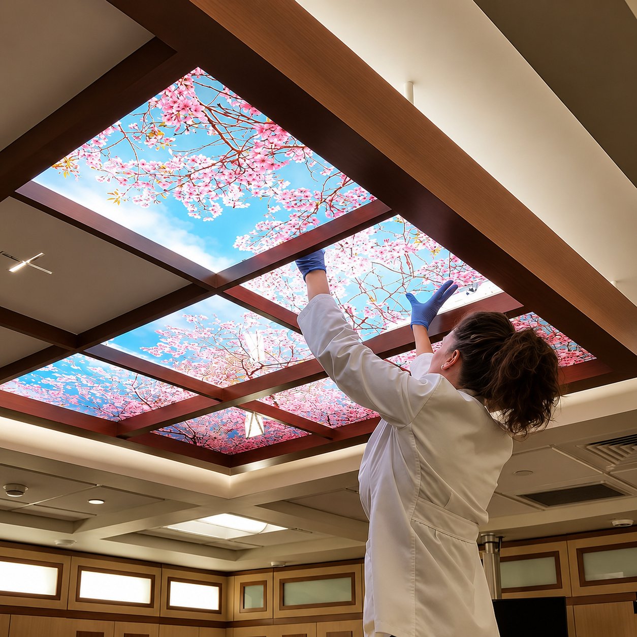 Ceiling Lighting Glass