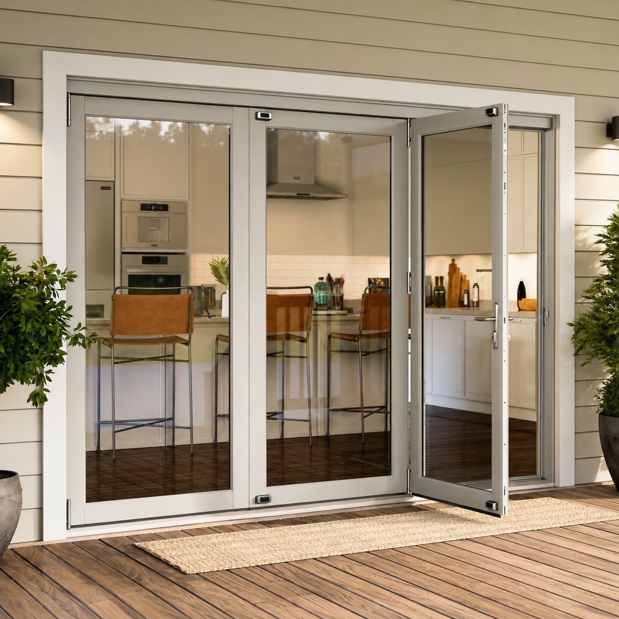 UPVC French Openable Door