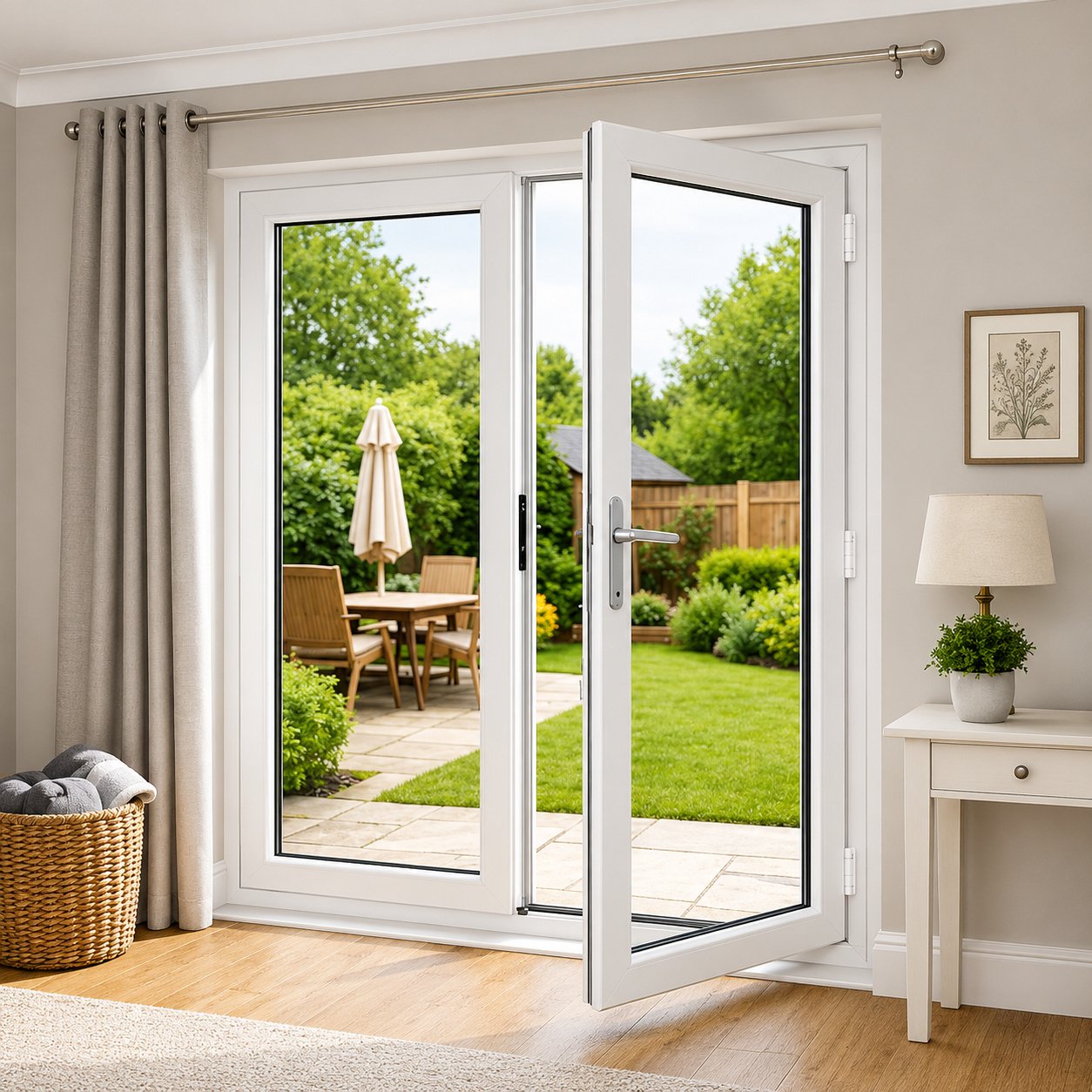 UPVC French Openable Door - image 3