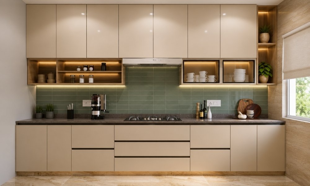 Straight Kitchen