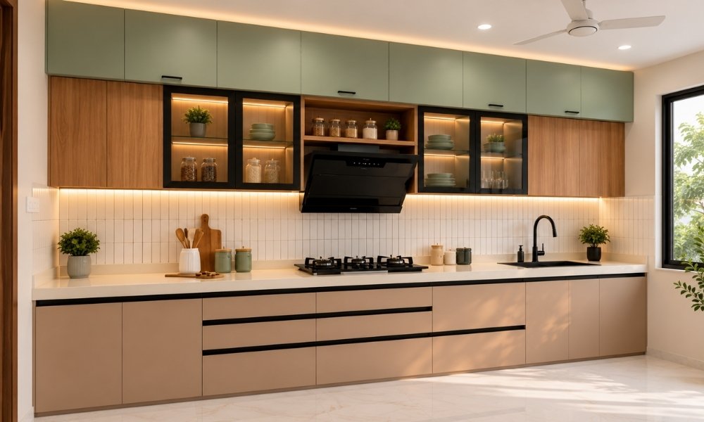 Straight Kitchen