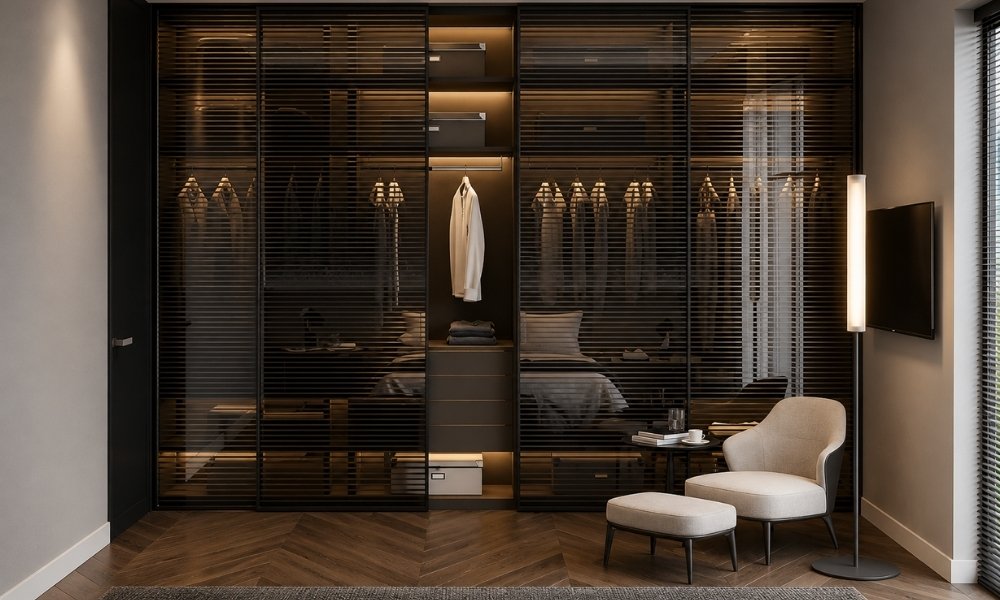 Glass Wardrobes