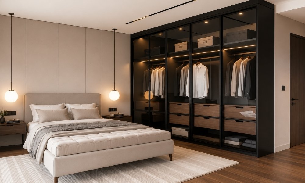 Glass Wardrobes