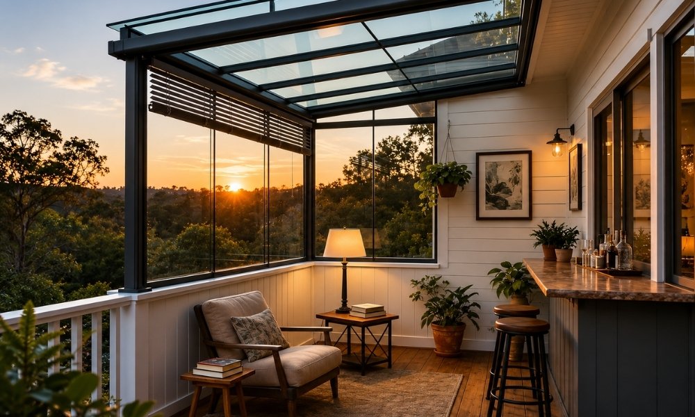 Enclosed (Sunroom) Balcony