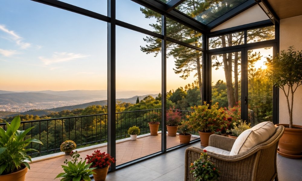 Enclosed (Sunroom) Balcony