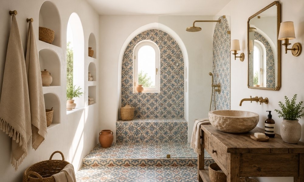 Vintage Themed Bathroom