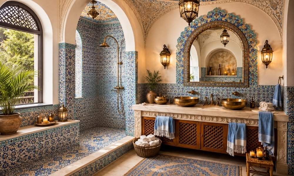 Vintage Themed Bathroom