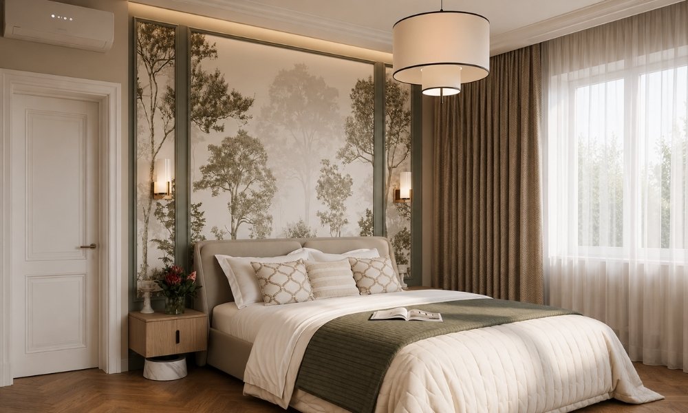 Pleasant bedroom