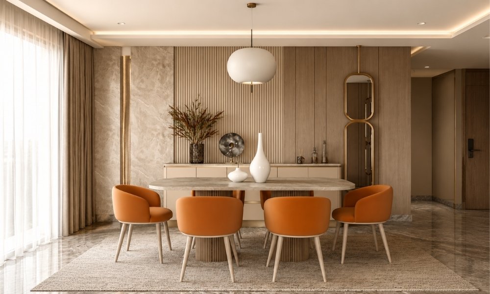 6 - seating Dining room