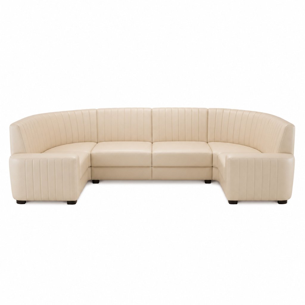 Executive Curved Reception Lounge Sofa - image 3
