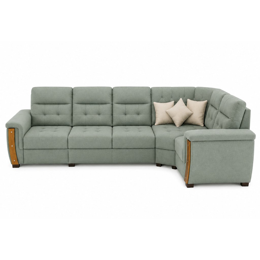 Aqua Elite L-Shape Corner Sofa Set - image 3